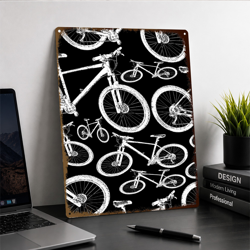 โปสเตอร์อลูมิเนียมลายกราฟิกจัก - Mountain Biking Europe บทวิจารณ์และราคา