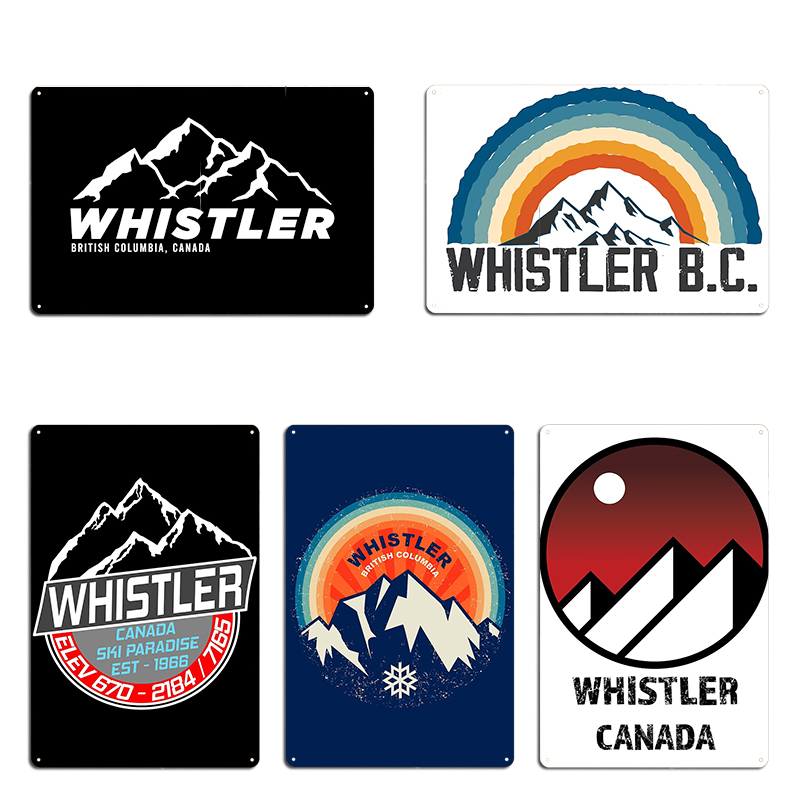 Retro Ski Whistler B.C แคนาดาเ - Mountain Biking Europe บทวิจารณ์และราคา