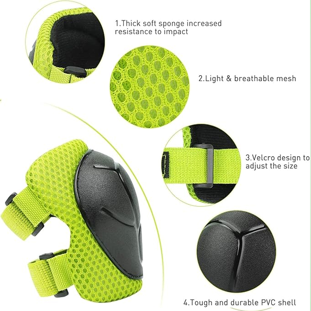 อุปกรณ์ป้องกันสำหรับเด็ก: ชุดส - Mountain Biking Elbow Pads บทวิจารณ์และราคา